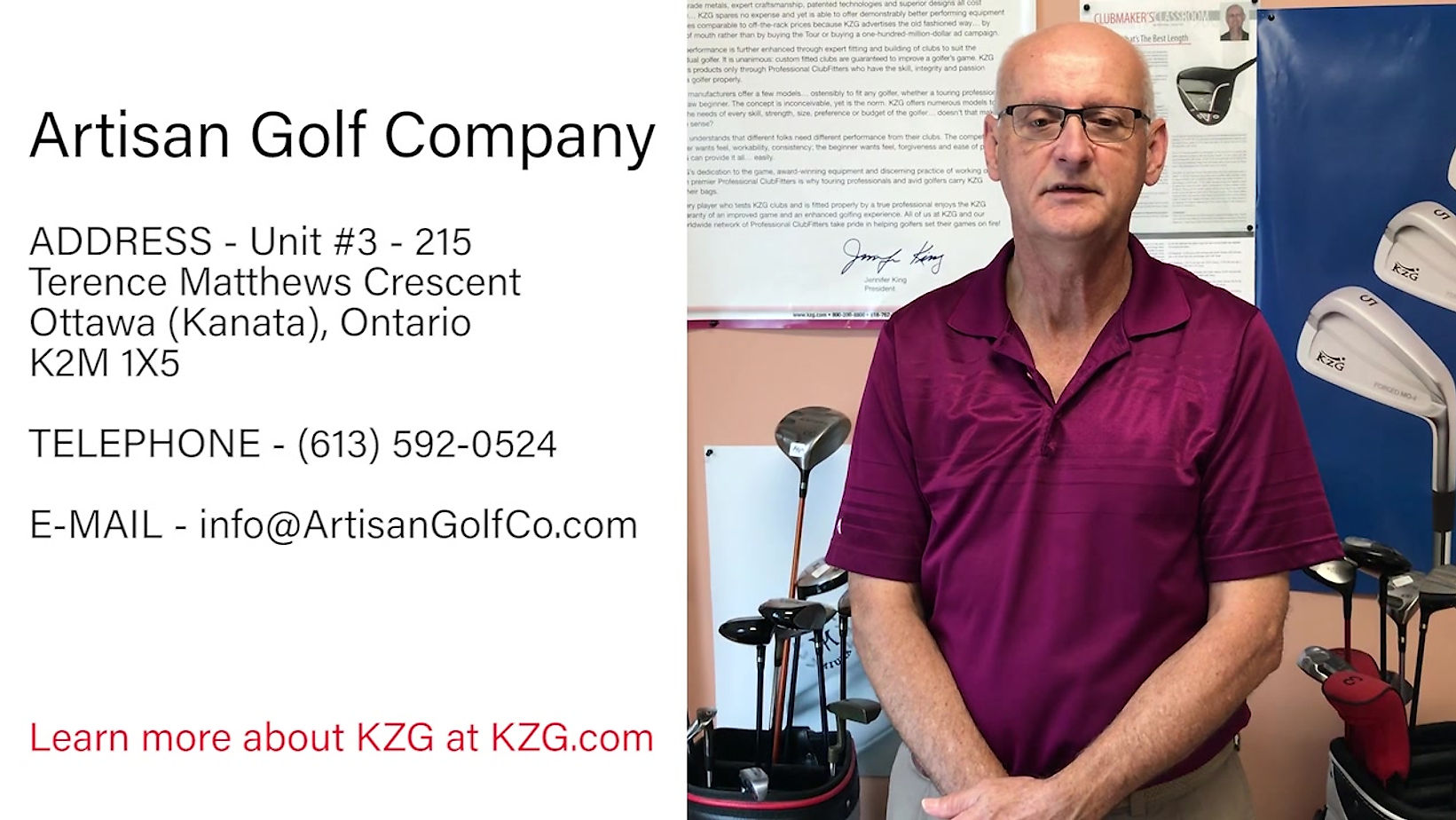 Artisan Golf Company - KZG